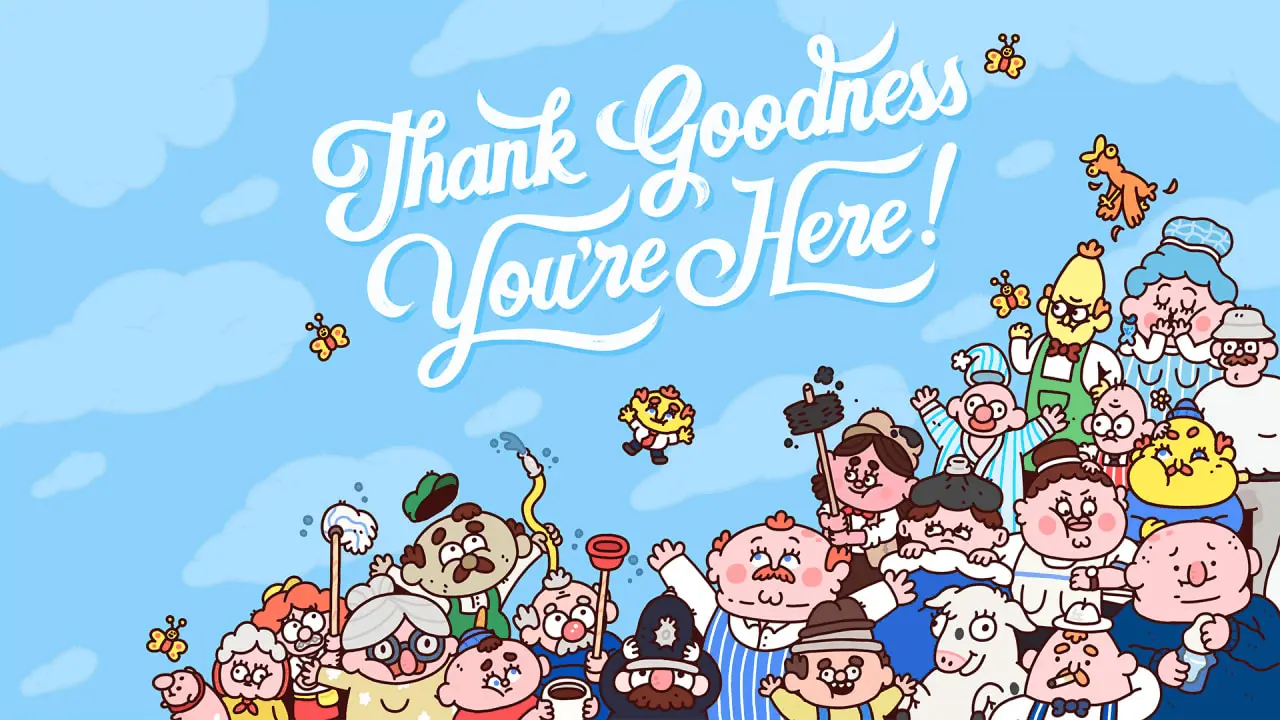Thank Goodness You're Here! Logo