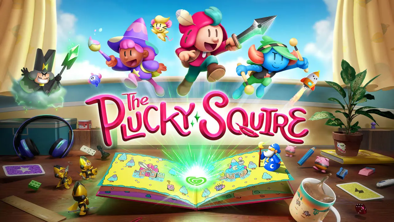 The Plucky Squire Logo