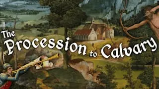 The Procession To Calvary Banner