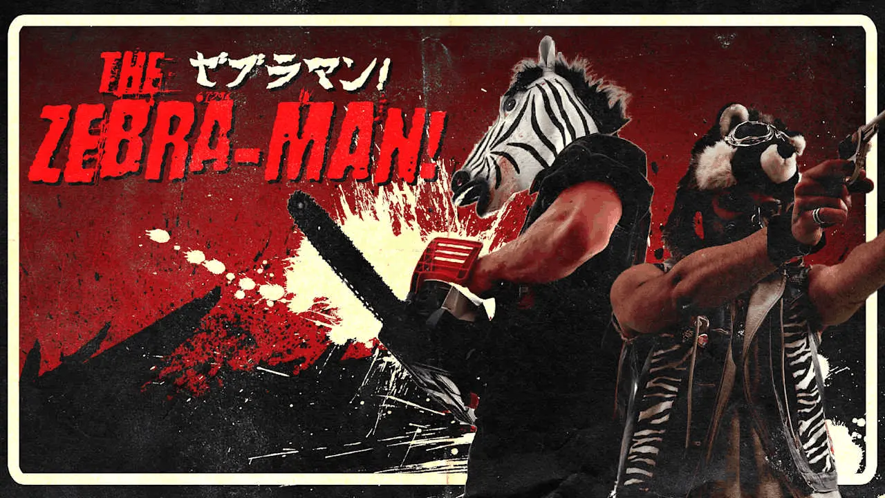 The Zebra-Man! Logo