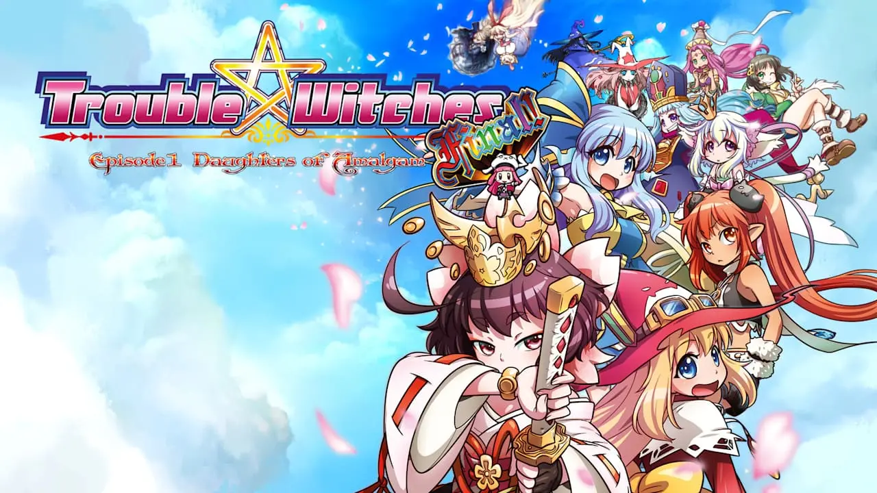 Trouble Witches FINAL! Episode 01 Daughters of Amalgam Logo