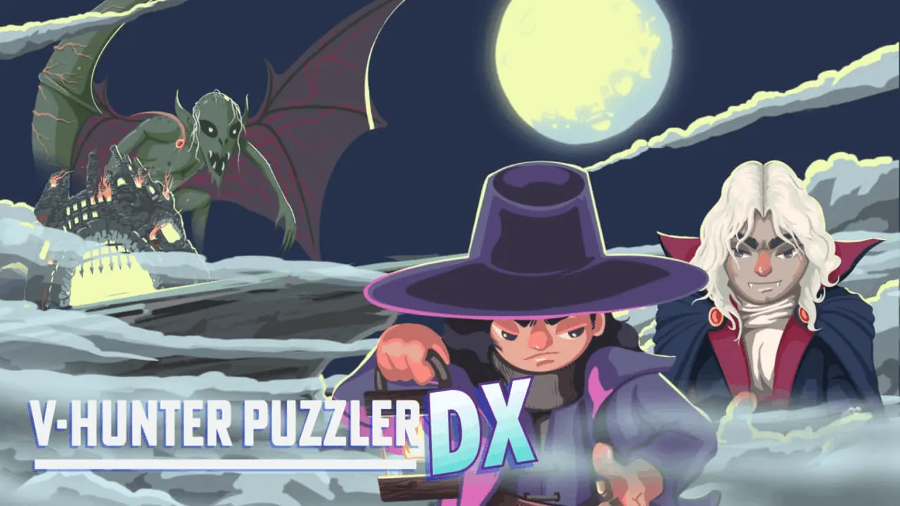 V-HUNTER PUZZLER DX Logo