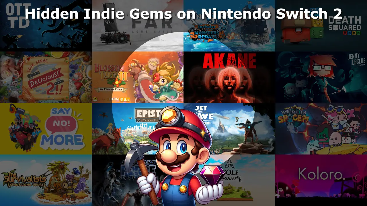 20 Hidden Indie Gems on Nintendo Switch and Nintendo Switch 2 Banner