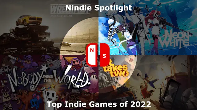 Top 200 / Best Indie Games of the Year on Nintendo Switch [2022 Edition] Banner