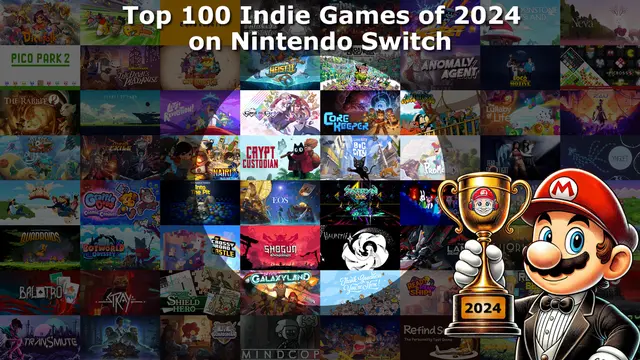The 200 / Best Indie Games of the Year on Nintendo Switch [2024 Edition] Banner