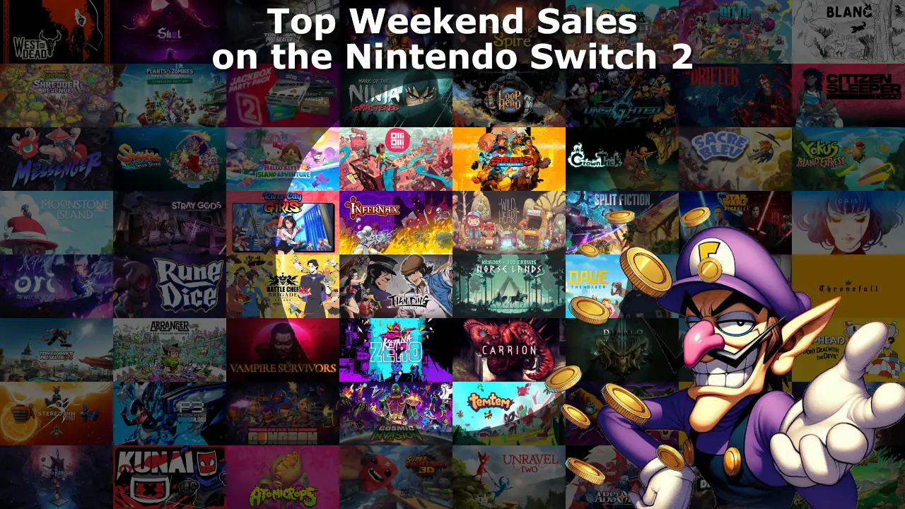 Top Weekend Sales on Nintendo Switch and Nintendo Switch 2 Banner